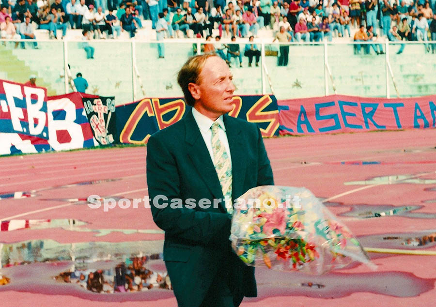 Adriano Lombardi il 27 settembre '92 tornò al Pinto alla guida dell'Avellino