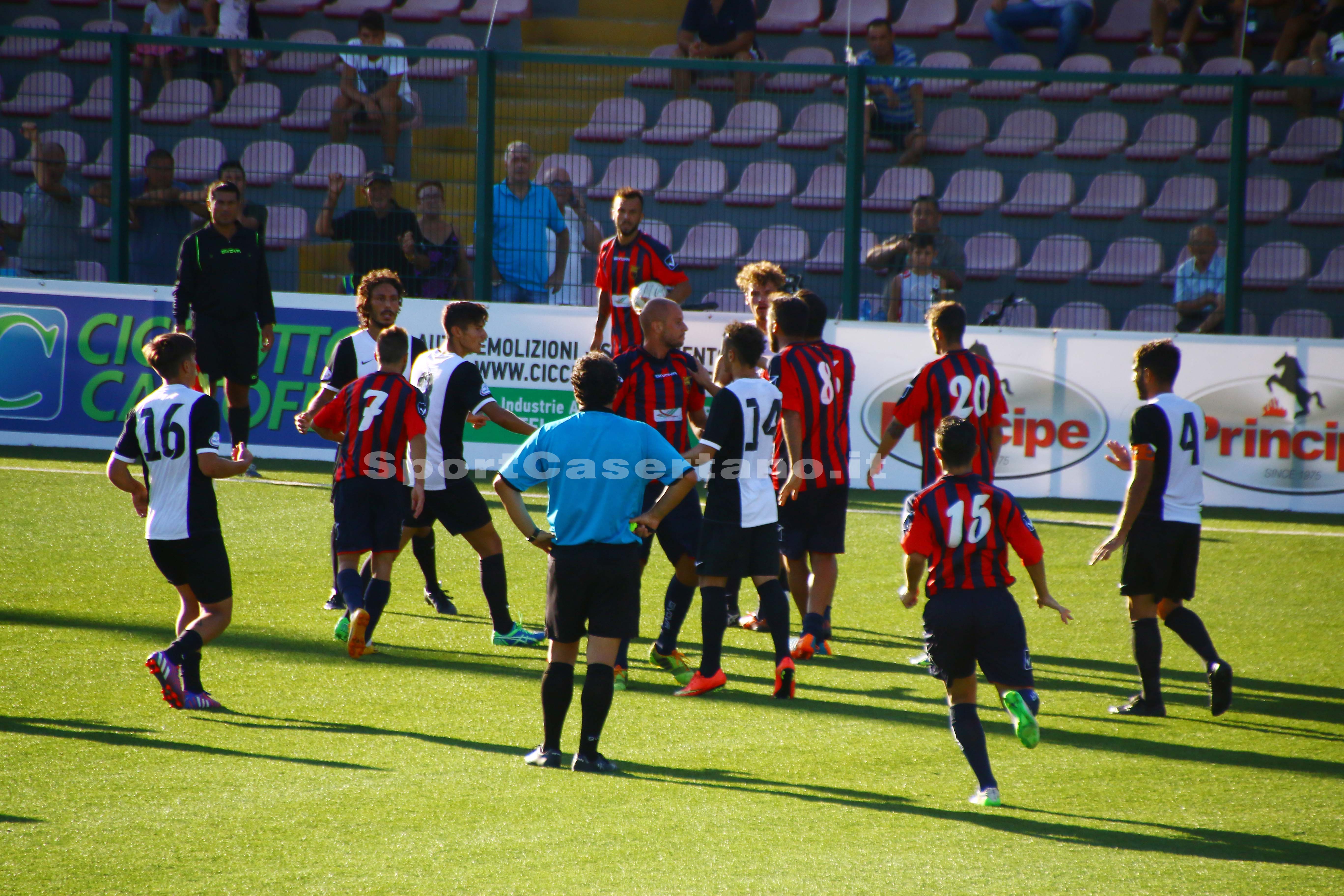 Incredibile a Fratta: sospesa per rissa Frattese-Casertana