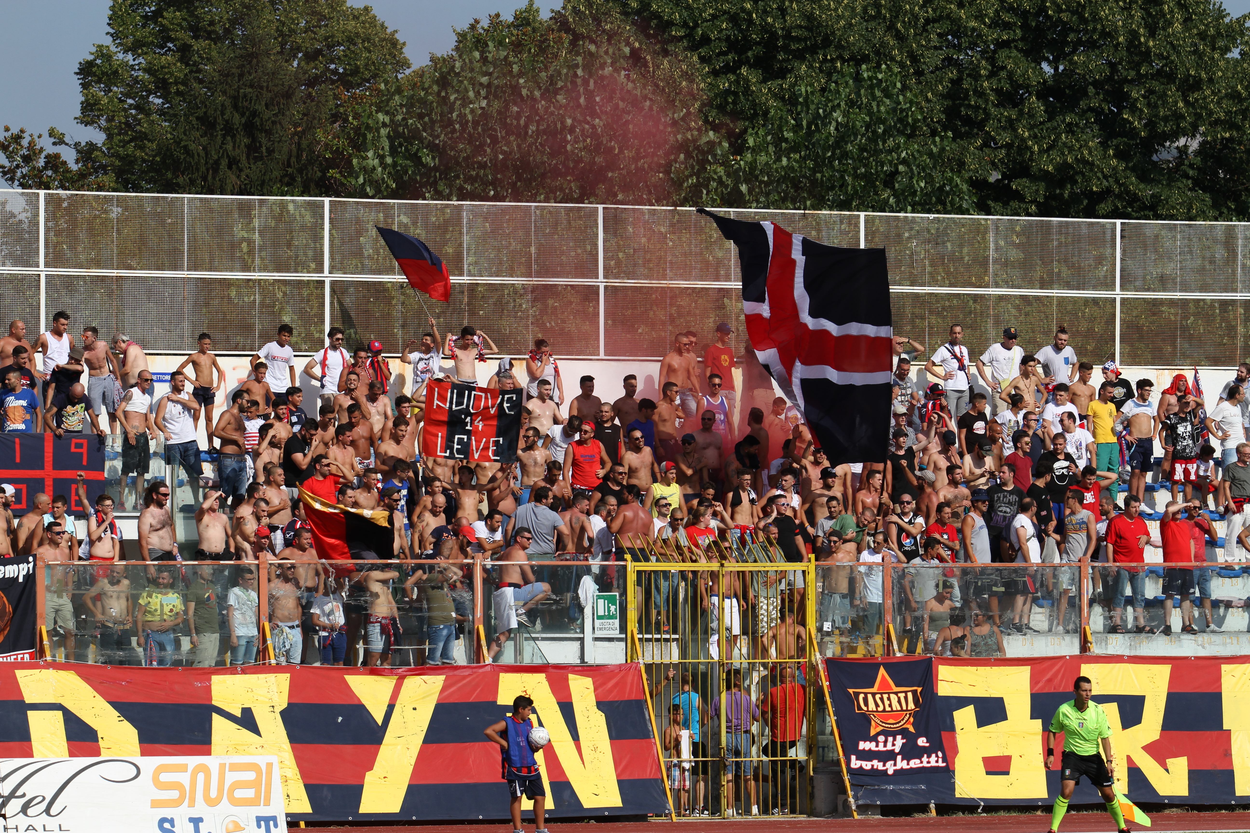 Casertana: obiettivo 500 tifosi ad Avellino