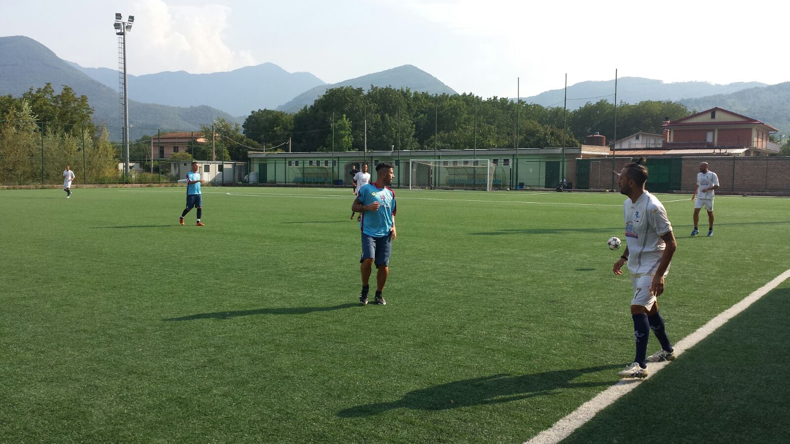 Pomigliano-Equipe Campania in campo con sette ex casertani