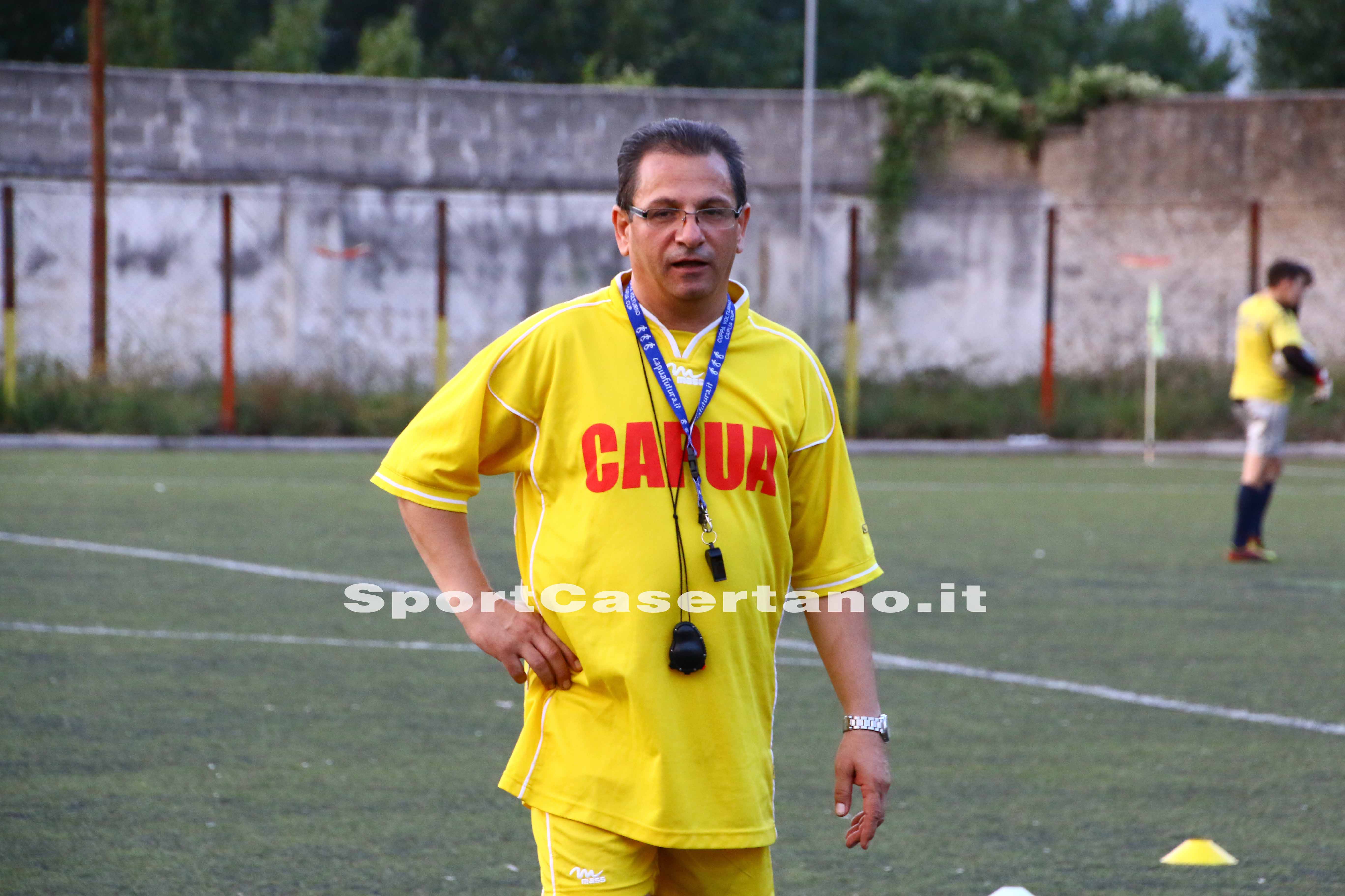 Mister Corbo già contento della Vis Capua: “Sarà l’anno zero, i giovani il nostro futuro”