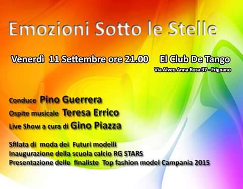 Questa sera inaugurazione della scuola calcio ‘R.G. Stars’ a Frignano