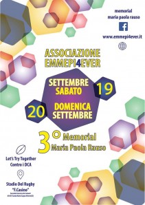 Il Memorial è giunto alla terza edizione