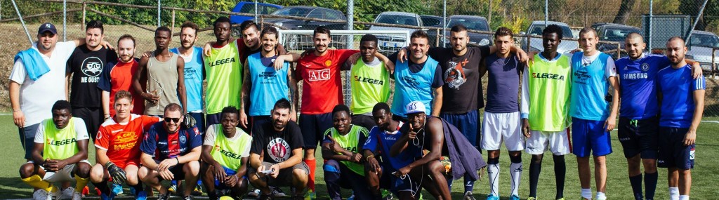 Partizan Matese: amichevole con i rifugiati, ecco il vero valore del calcio