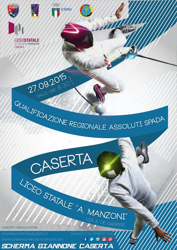 Scherma: al via la I Prova Regionale di Qualificazione Assoluti di Spada