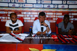 Un momento della conferenza stampa