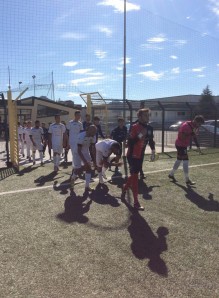 Ingresso in campo delle squadre