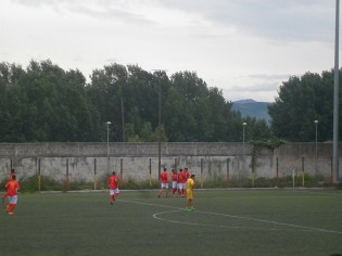 La Real Maceratese esulta a Capua