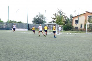 La Casertana in allenamento