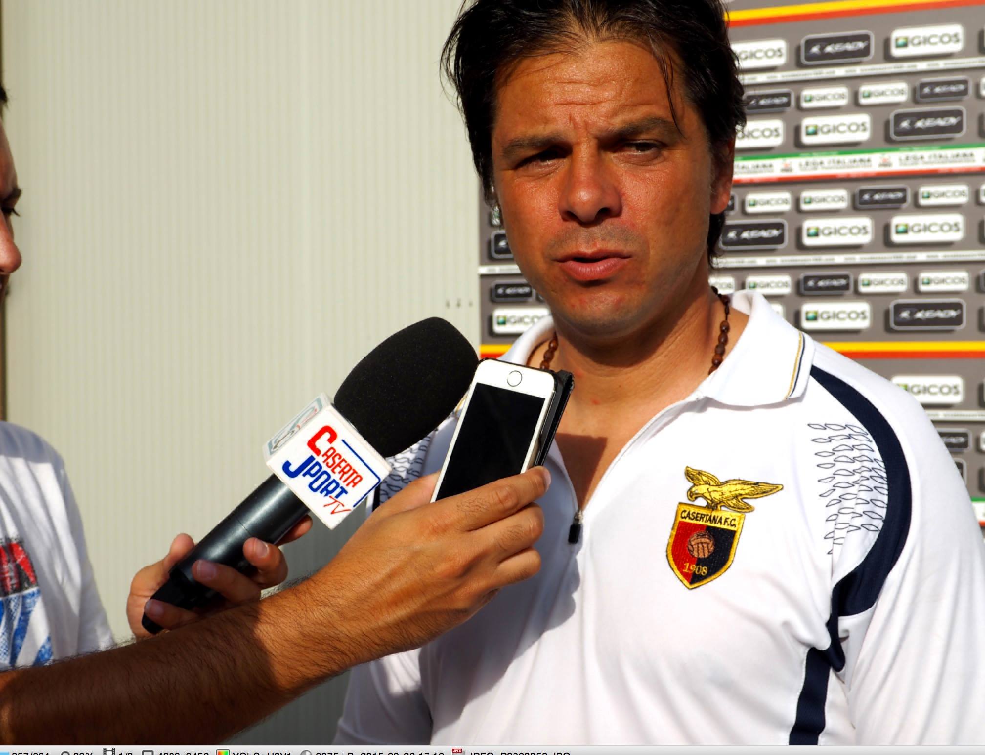 Romaniello incorona la Casertana: “Grande primo tempo, vittoria per Emilia Vergone e Rosario Palmiero”