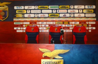 La sala stampa del Pinto