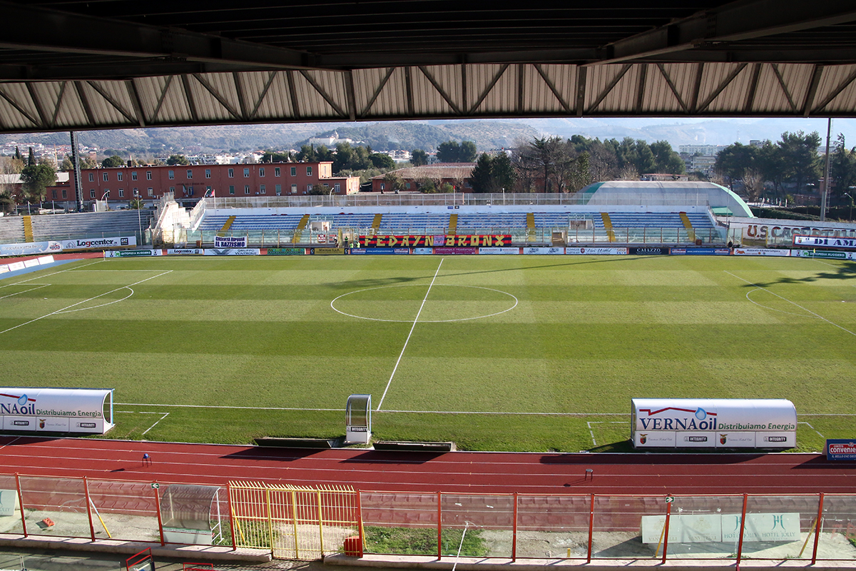 Anticipo d’orario per Casertana-Matera