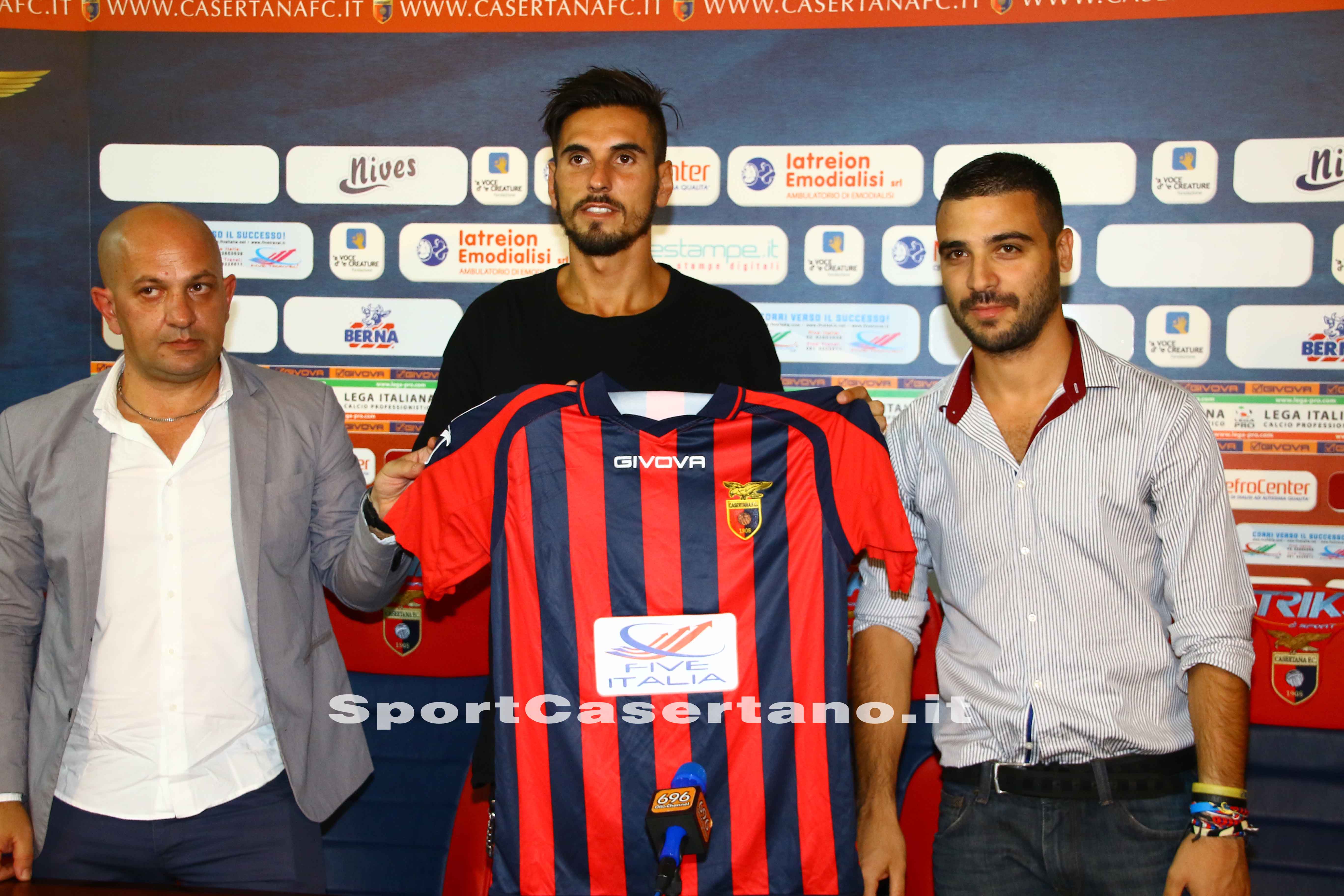 Casertana, Alfageme subito in gol: “Che bello essere qui, ce la giocheremo con tutti”