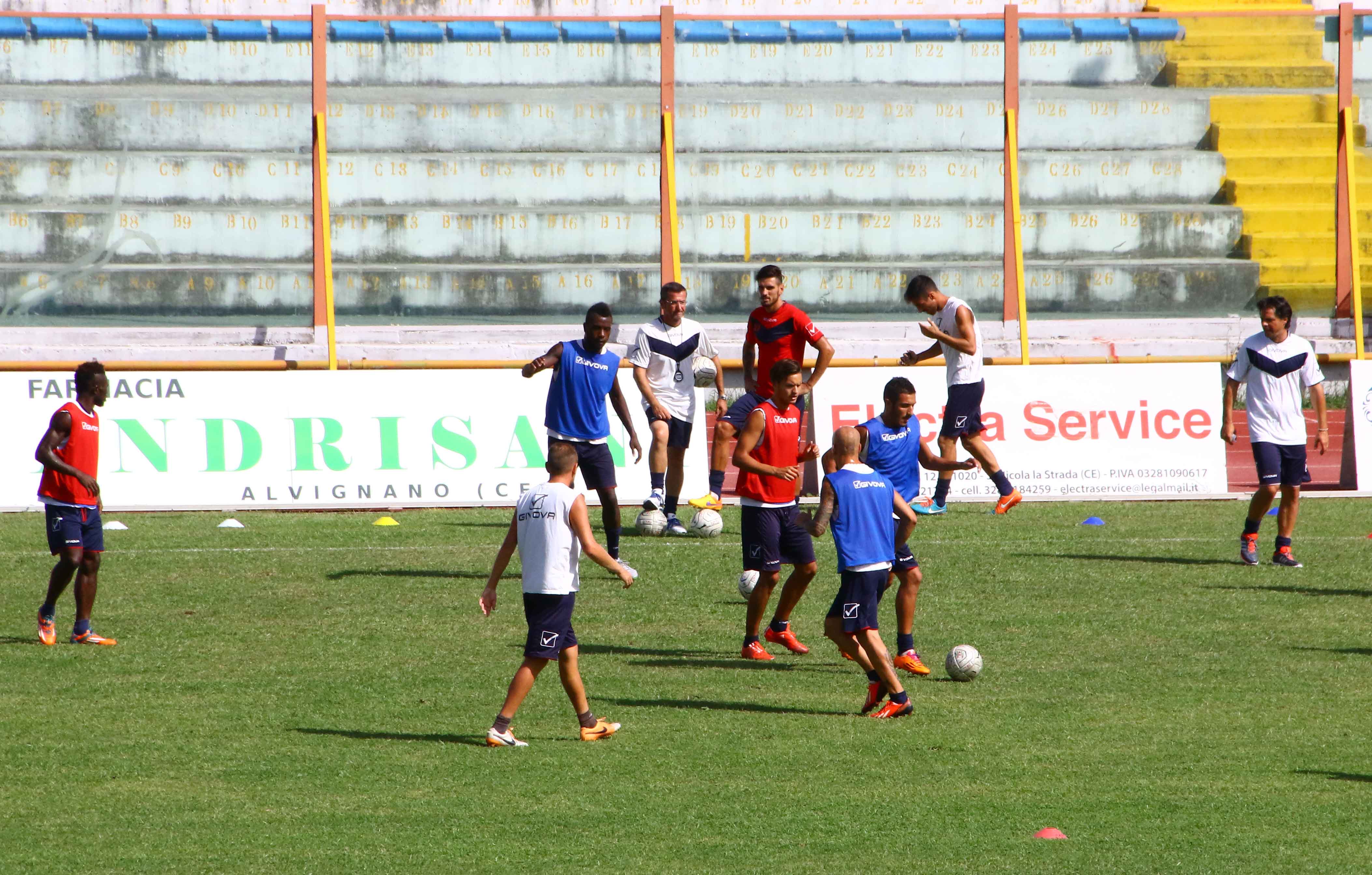 Casertana a carte coperte nel test in famiglia e si ferma Murolo