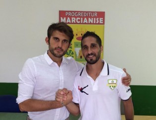 Mario Follera con il dg D'Anna