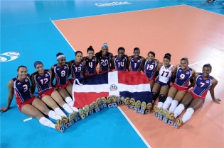 La Repubblica Dominicana, prossima avversaria delle azzurrine (foto sito FIVB)