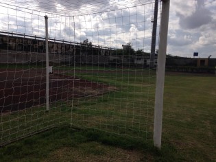 Una veduta del campo sportivo di Casal di Principe