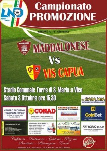 La locandina della partita