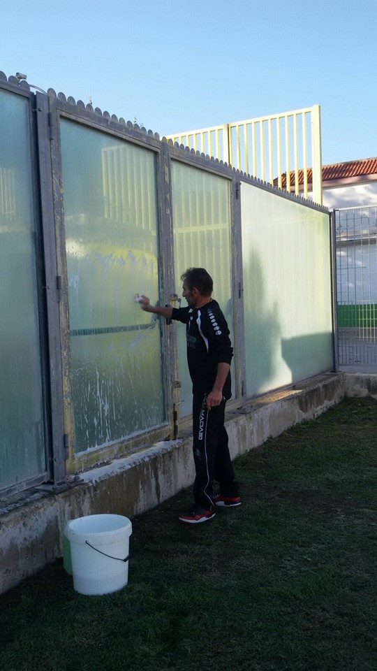 Gli ‘Ultras Marcianise’ a lavoro: “Il Progreditur tornerà a splendere’