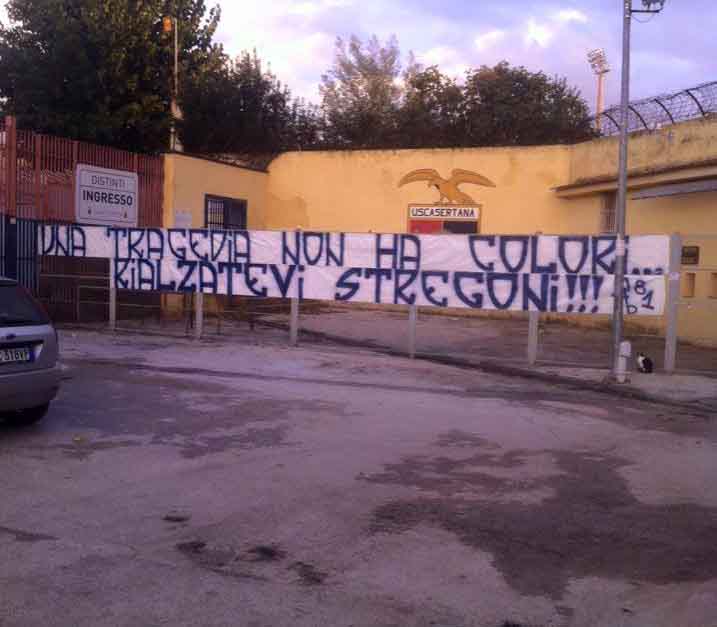 Dramma Benevento, la vicinanza del tifo rossoblù