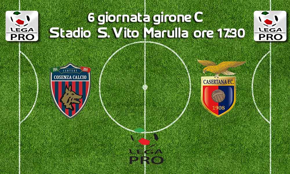 Cosenza-Casertana le formazioni ufficiali: Agyei dall’inizio, Roselli recupera Ciancio