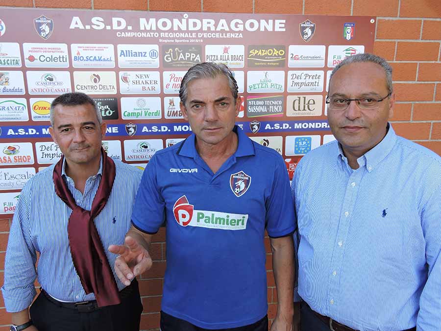 Mondragone, patron Lampitiello applaude Coppola:”Ha tutto il tempo, ora altri tre punti per la salvezza”