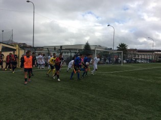 Ingresso in campo delle squadre