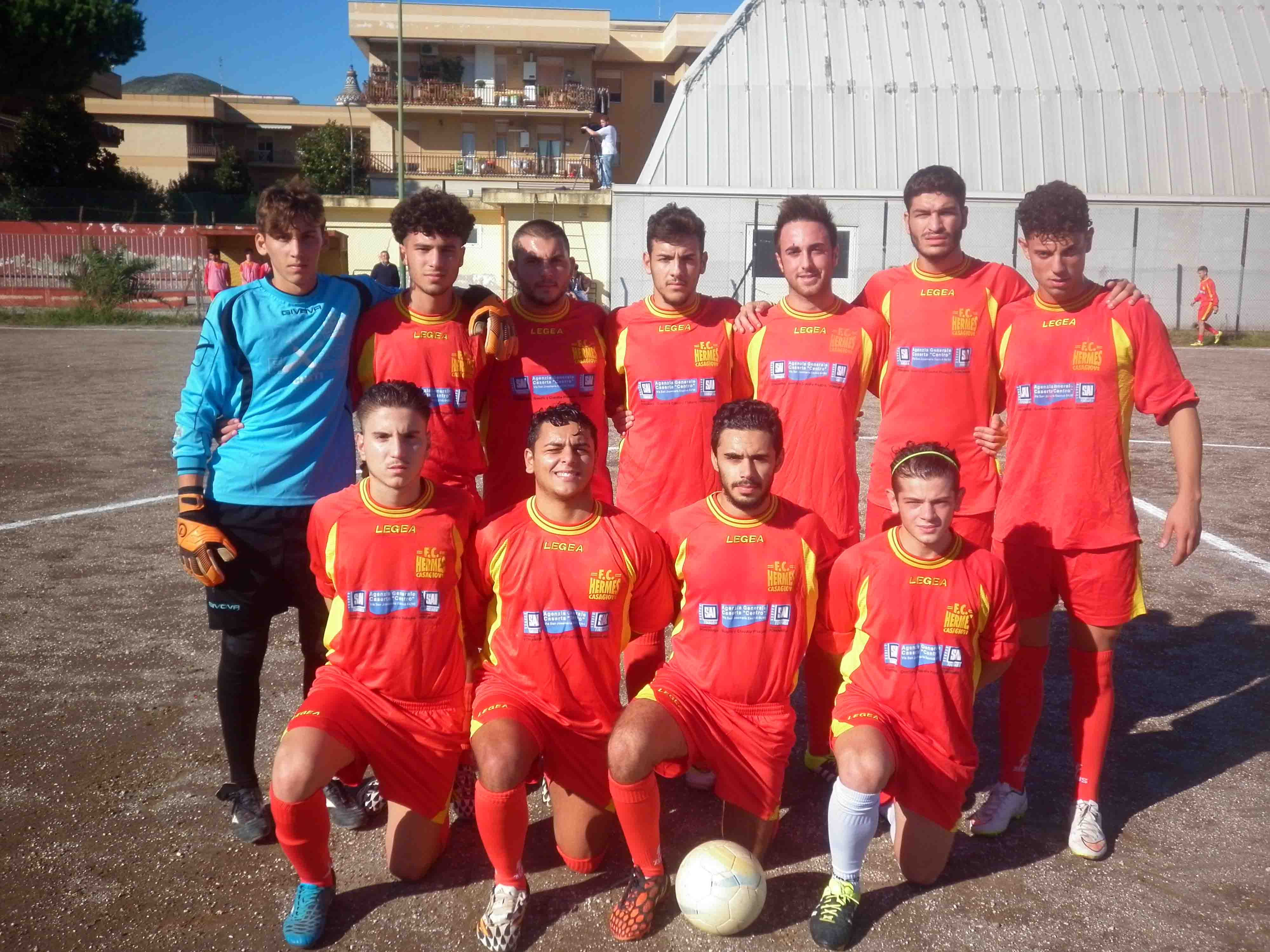 Il Real Santa Maria a Vico infligge il primo stop alla juniores dell’Hermes Casagiove