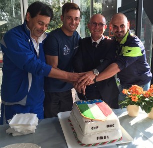 Prof. Di Rubbo, Giuseppe Farina,Delegato FIPE Campania Davide Pontoriere