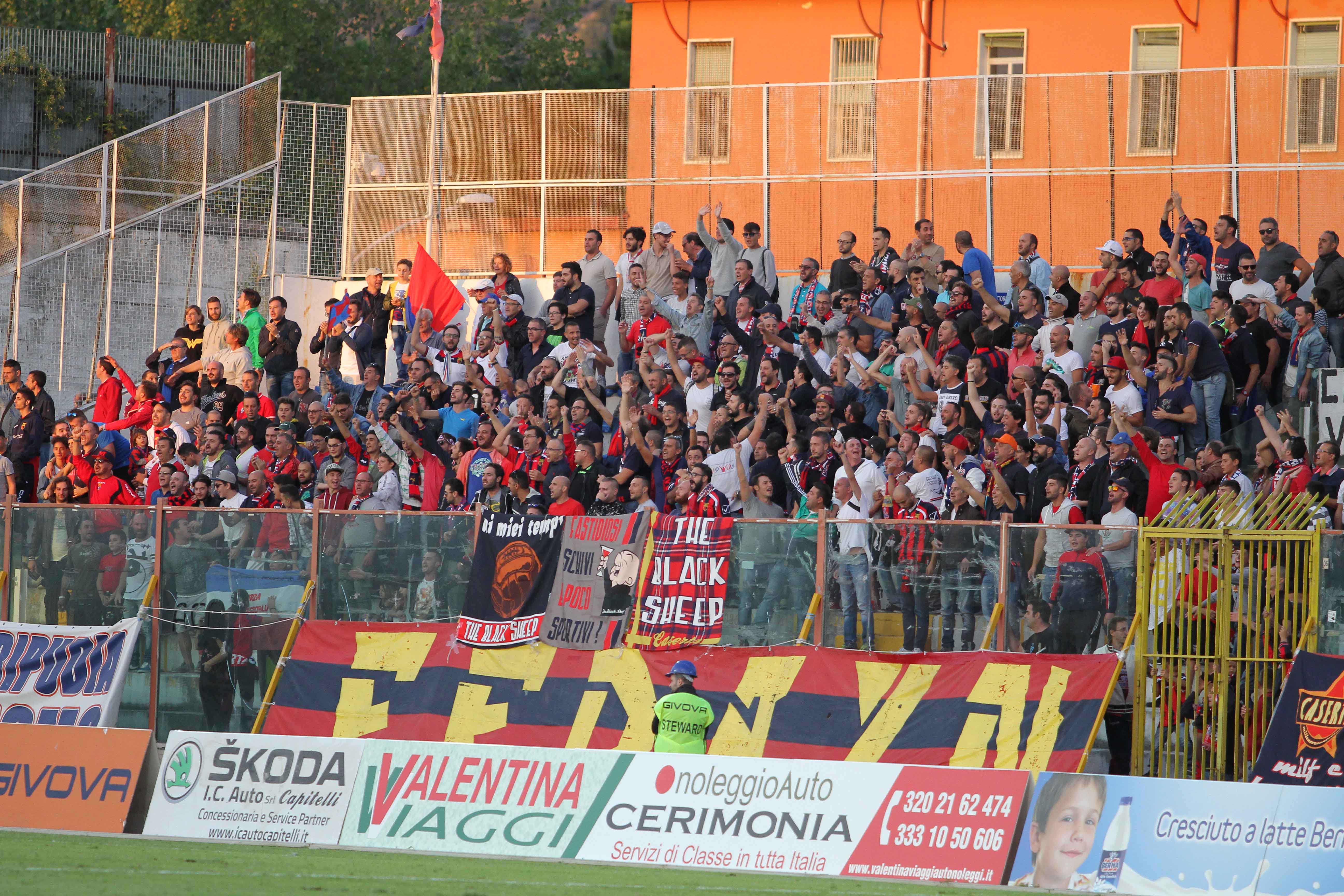 Prevendita Casertana-Benevento: si supererà quota 3000, ma non ci saranno tanti ‘stregoni’