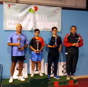 Riccardo Varone sul gradino più alto del podio