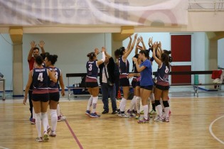 L'Alp Volley festeggia la vittoria