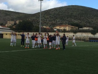 Esultanza finale della Sessana