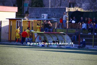 L'esultanza di Aglione al primo gol