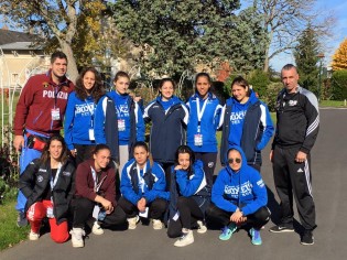 La nazionale italiana femminile Junior e Youth impegnata in Francia