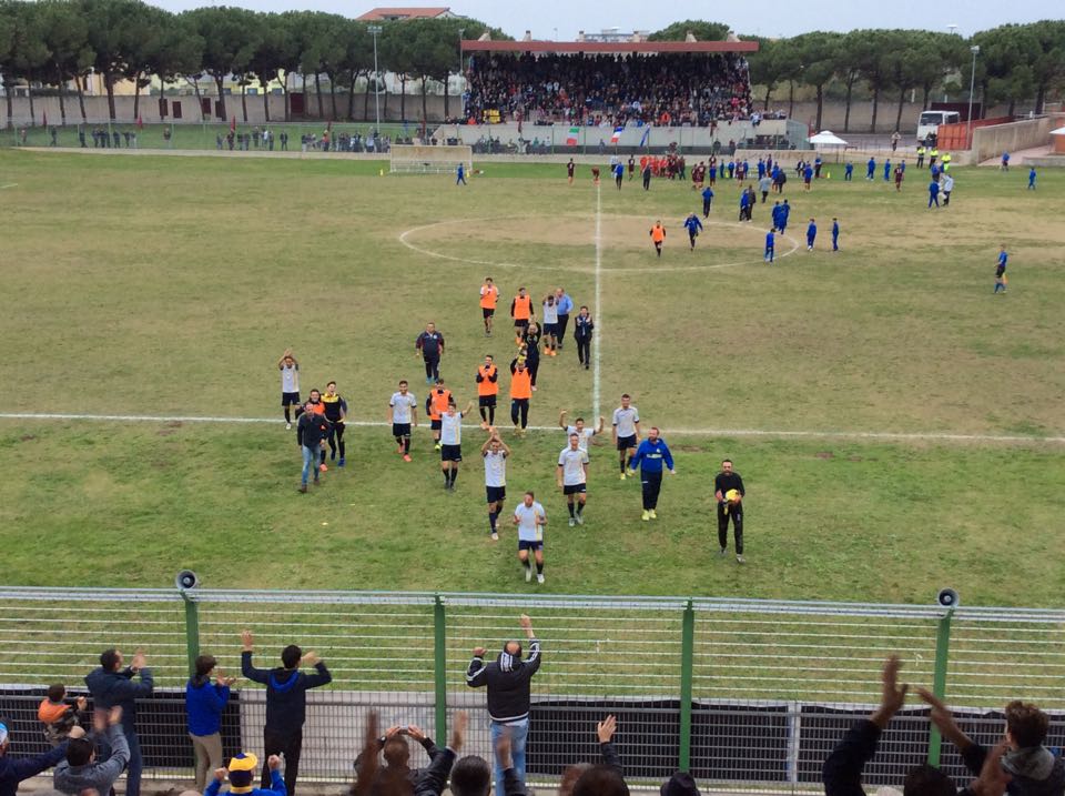 Cuore Sessana, il derby è gialloblù: Mondragone sconfitto di misura e agganciato in classifica