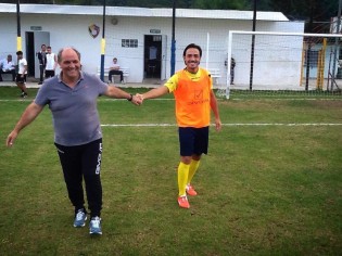 Mister Capaccione col figlio