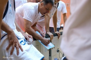 Coach Di Lorenzo dell'Azzurro Napoli