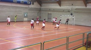Una fase della gara