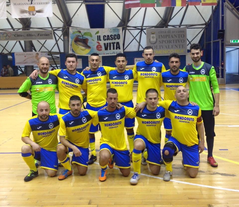 L’uragano Real Gladiator si abbatte al “Palarea” di Arzano