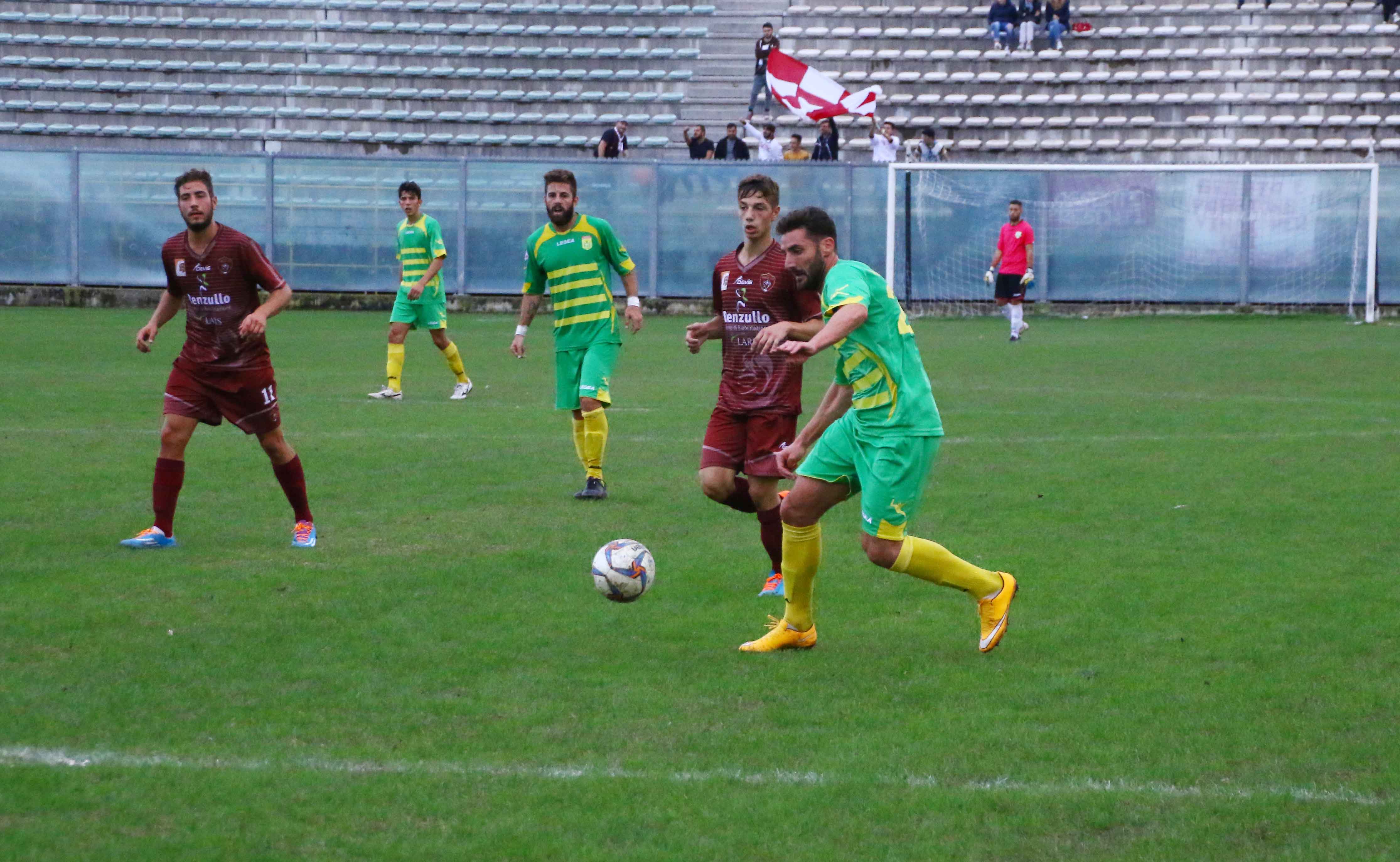 Il Marcianise non fa sconti all’Aprilia: Sperandeo-Farriciello trascinano i gialloverdi