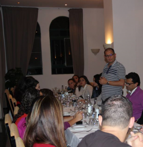 un momento della presentazione del progetto del Presidente maltese Mario De Bono e l'ing. Michele Tarabuso 