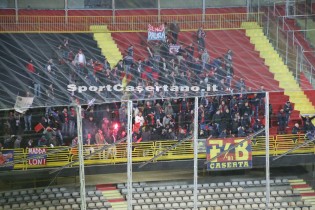 I tifosi rossoblù a Foggia