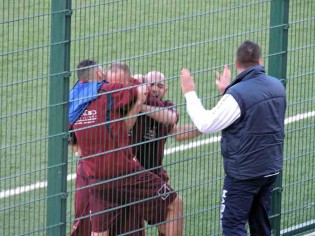 L'esultanza di Pagliuca