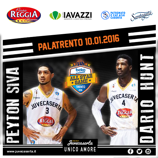 Due bianconeri all’All Star Game di Trento