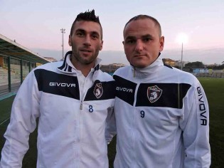 Pagliuca e Palumbo in gol contro l'Arzanese