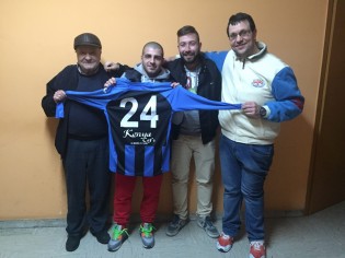 Presentazione di Sorbo con la maglia nerazzurra