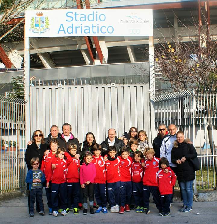 L’Atletico Caserta ospite del Pescara Calcio