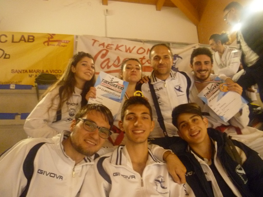 Il ‘Taekwondo Caserta’ trionfa ai campionati italiani di cinture rosse