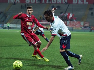 Pezzella in azione a Teramo